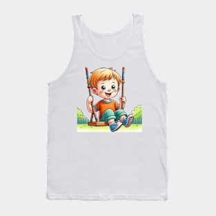 Joyeux garçon. Tank Top